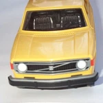 Wonderful Megarare Pr-modelcar 1:20 Volvo 142S 1973- Yellow Made Finland. Fixed Price $350.00.