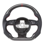 Real Carbon Fiber Steering Wheel Fit Audi RS3 RS4 RS5 RS6 RS7 2012-2016. Fixed Price $299.00.