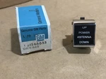 Gm 1246625 Power Antenna Switch -- 1975-1976 Lesabre, Electra & Riviera Nos. Fixed Price $55.00.