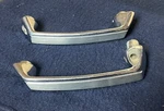 Corvette Chrome Plated Interior Door Pull - 1967 Original Gm 3876569 3876570. Fixed Price $400.00.