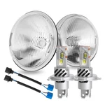 For Plymouth Valiant 1963-1976 Pair 7INCH Round Led Headlights High Low Beam H4. Fixed Price $69.90.