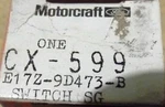 Motorcraft CX-599 Egr Vacuum Control Valve Switch 1981 Ford Courier E17Z9D473B. Fixed Price $24.00.
