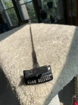 1967 Corvette Original Gm Hood Release Pull Handle With Cable, Bracket, & Guide. Fixed Price $995.00.