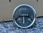 Vintage Lucas Ammeter Amp Gauge 50 Mini Land Rover Jaguar Mg Triumph Nos. Fixed Price $33.61.