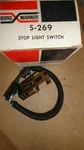 Nors 1968 Ford Thunderbird Stoplight Switch. Fixed Price $14.99.