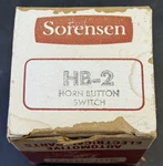 Nos Vintage Sorensen HB-2 Horn Button Switch VM04. Fixed Price $20.00.