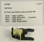 1975-1992 Cadillac Buick Olds Corvette Nos Rh Anti-theft Lock Switch 1673722. Fixed Price $18.99.