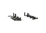 Luverne 571117 Fits 01-14 Gm Silverado/sierra Hd W2W Megastep Brackets. Fixed Price $266.95.