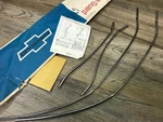 1967 Chevrolet Impala Caprice 4 Door Nos Gm Edge Guards 986999. Fixed Price $85.00.