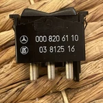 0008206110 Mercedes Rear Window Defogger Defroster Switch Oem # 0154. Fixed Price $45.00.