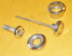 1967 1968 Mustang Shelby Cougar Orig Head Light Switch Knob Rod Ignition Bezels. Fixed Price $99.00.