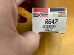 1981-85 Ford, Lincoln, Mercury Mini-relay; Bwd# R647; Nors Premium Quality Part. Fixed Price $6.50.