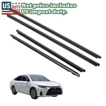 Fit Toyota Soluna Vios Sedan AXP41 SCP41 SCP42 Door Glass Weatherstrip Outer Set. Fixed Price $125.71.