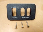 87-91 Left Power Window & Lock Bezel Ford F150 F350 Bronco. Fixed Price $34.99.
