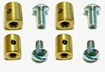 4 Vintage Hood/carb/choke/trunk Cable Stop For Scout International Harvester Etc. Fixed Price $15.00.