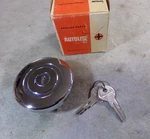 Fuel Cap, Locking, 1966/69 Fairlane, Torino, 1970/75 Ford Bronco, Nos. Fixed Price $59.00.