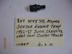 Nos 4145716 Mopar Engine Temperature Sensor 1978-87 Dodge Trucks And Cars. Fixed Price $14.99.