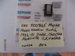Nos 4221865 Mopar Door Lock Switch Chrysler, Dodge, Plymouth K,e,h Model Cars. Fixed Price $26.99.