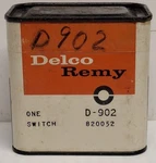 Nib Original Delco Switch Solenoid 50-54 Chevy, 1954976, 820052, D902, 1107001. Fixed Price $70.00.