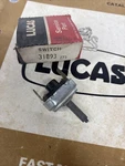 Jaguar Type Series & Nos Lucas Choke Light Warning Switch. Fixed Price $48.00.