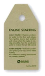 1970 1971 Dodge Plymouth Nos Quality Engine Starting Card Factory Exact. Fixed Price $15.00.