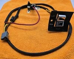68-69 Road Runner,gtx,satellite Convertible Top Switch W/ Bezel & Harness. Fixed Price $225.00.
