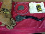 Nos 1960 Chevrolet Corvair Parking Brake Lever Kit 3779451 Gm. Fixed Price $225.00.