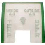 Trim Parts 1057 Heater Control Face. Fixed Price $22.27.