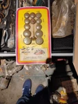 Never Opened Vintage 1970'S 68-72 Vw V.w. Bug Volkswagen Beetle Dash Knobs Wood. Fixed Price $35.00.