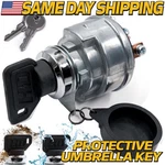 Starter Ignition Key Switch Fits Ford New Holland Massey Tractors 5 Terminal. Fixed Price $49.99.