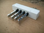 New 1980-1989 Plymouth Dodge Chrysler 4 Chrome Push Button Heater Control Switch. Fixed Price $39.95.