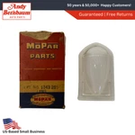 1950-51 Plymouth Concord Deluxe License Plate Light Lamp Clear Lens 1343285 Nos. Fixed Price $49.00.