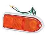 Lucas L824 Lh Front Side Marker Lamp, Deep Lens, Amber, With Drain Hole. Fixed Price $124.13.