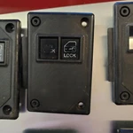 82-92 Camaro Firebird Door Lock Switch Bezel Rh Passenger Side #202. Fixed Price $10.00.