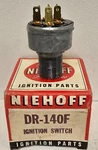 Niehoff DR-140F Nos 1964-65 Pontiac Gto Lemans Ignition Switch W/o Tumbler. Fixed Price $99.99.