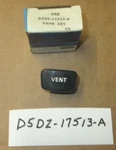 Ford D5DZ-17513-A Vent Knob 1975 76 77 78 79 1980 Granada, Mercury Monarch, Nos. Fixed Price $20.90.
