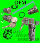 Gm Oem Chrome Ignition Switch & Door Trunk Lock Cylinder Set With Keys. Fixed Price $115.96.