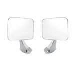 New! 1970-1972 Chevrolet Gmc Pickup Truck Mirrors Outside Rear View Pair. Fixed Price $109.95.