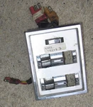 1964 Ford Thunderbird Power Window Gang Panel & Switches C4SZ-14528-B. Fixed Price $75.00.