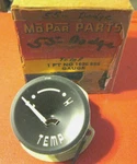 Nos Mopar 1955 Dodge Temperature Gauge, 1626855. Fixed Price $36.49.