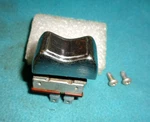 1968-69 Mopar B-body Dash Emergency 4-WAY Flasher Switch 2864005 W- Screws Vgc. Fixed Price $49.95.