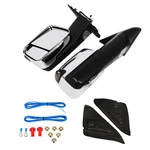 Pair Power Heated Chrome Tow Mirrors For Dodge Ram 1500-3500 Signal Puddle Light. Fixed Price $165.98.