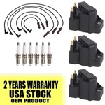 3X DR39 Ignition Coil 6X Iridium Spark Plug + Wires For Chevy Buick Pontiac 3.8L. Fixed Price $43.74.