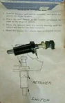 Brake Light Switch; Sorensen # SW-108; Fits Various Mopar; 1961-1966. Fixed Price $22.45.