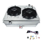 Row Aluminum Rad Shroud Fan Tstat Relay Kit 1966-1979 F100-350 Bronco V8 Mt. Fixed Price $329.99.