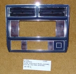 1988-89 Cadillac Brougham Inst Panel Accy Plate Dk Saphire-nice!(also Fits 87-91. Fixed Price $99.99.