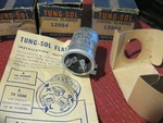 Nos Tung-sol Warning Signal Flasher Bulb, 129S4, 6 Volt, For Two 21 Candle Power. Fixed Price $23.49.