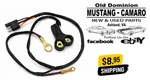 1967 1968 Mustang Small Block V8 Alternator Wiring Harness (non-tach). Fixed Price $24.95.