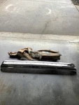 Nos 1984-1988 Ford Ranger BRONCO11 Front Bumper With Pads E6TZ-17757-B. Fixed Price $495.00.