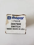 Nos Mopar Blower Control Switch # 3847940 Dodge Chrysler Plymouth. Fixed Price $64.99.